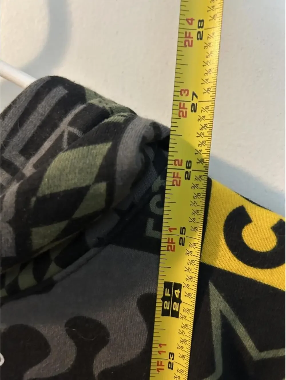 Converse Kids' XL Hoodie with All-Over Chuck Taylor and All Star Logo Print, New